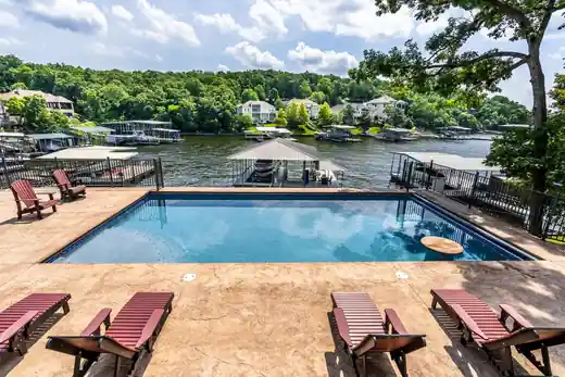Building a Pool at the Lake of the Ozarks: What Changes on a Lakeside Lot